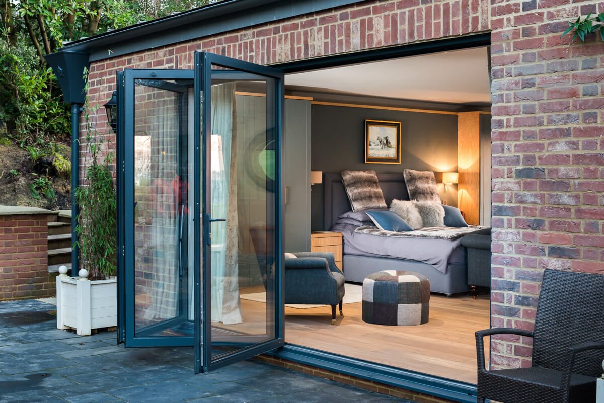 Triple Glazed bi-fold doors in a retrofitted home
